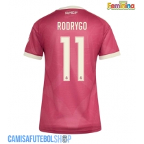 Camisa de time de futebol Real Madrid Rodrygo Goes #11 Replicas 3º Equipamento Feminina 2026-27 Manga Curta
